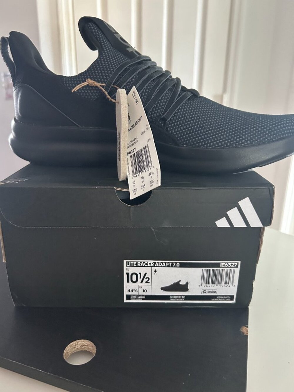 adidas Men's Lite Racer Adapt 7.0 Shoes, Mens 10.5 - Picture 3 of 4